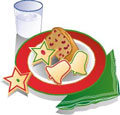 Santa-Snack