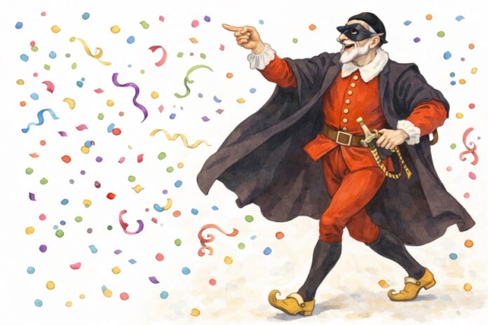 maschera veneziana di pantalone