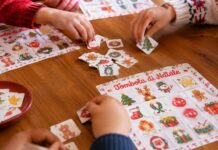 Tombola di Natale da stampare: cartelle e tabellone gratis per bambini