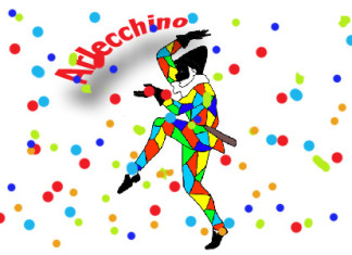 Maschere tradizionali italiane: Arlecchino maschere tradizionali italiane