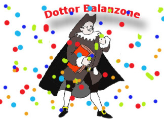 Maschere tradizionali italiane: Dottor Balanzone maschere italiane - dottor balanzone