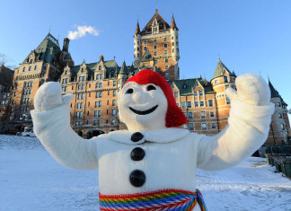 Il carnevale tra la neve in Quebec City