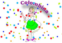 Maschere tradizionali italiane: Colombina Maschere italiane carnevale: colombina