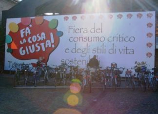 Ottobre – “Fa’ la cosa giusta” a Trento, ovvero la fiera del consumo critico