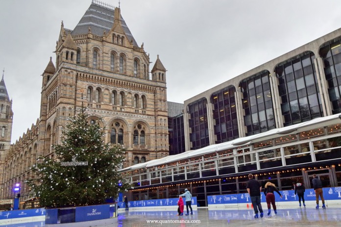 natale a londra pista pattinaggio