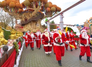 Vacanze natalizie nei parchi di divertimento