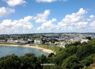 Devon, Somerset e Cornovaglia on the road: itinerario di 10 giorni panorama di una cittadina della cornovaglia