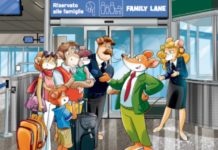 Geronimo Stilton accompagna i baby viaggiatori degli aeroporti milanesi