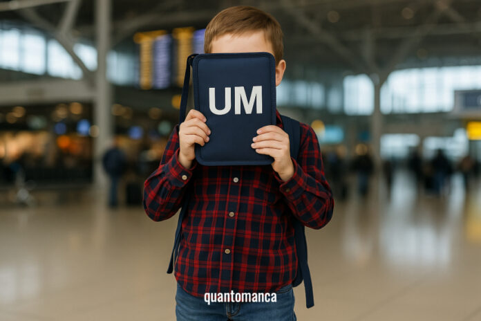 da che eta si puo viaggiare soli in aereo