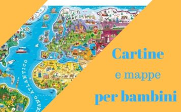 Cartine geografiche e mappe di viaggio per bambini Cartine geografiche e mappe per bambini quando si viaggia in auto