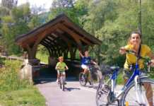 Val Pusteria con i bambini-pista ciclabile Dobbiaco-Lienz vacanza in bici sulla ciclabile Dobbiaco Linz