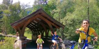 Val Pusteria con i bambini-pista ciclabile Dobbiaco-Lienz vacanza in bici sulla ciclabile Dobbiaco Linz