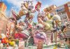 Festa e colore a Valencia per la festa de Las Fallas las fallas valencia