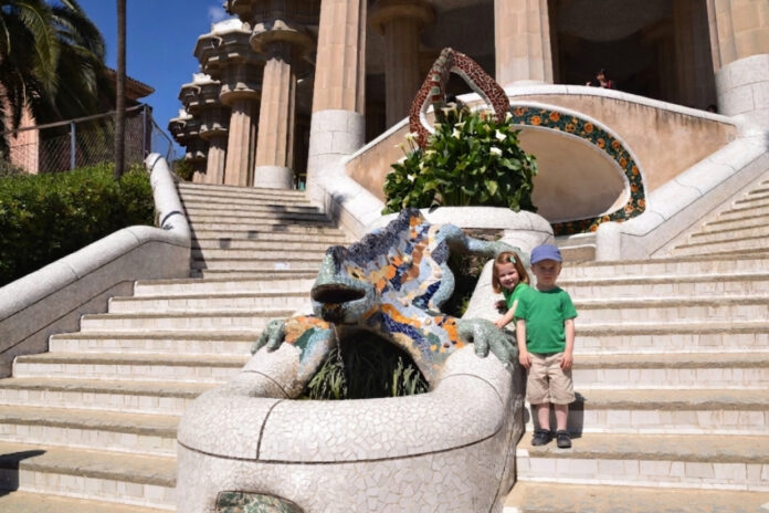 barcellona con bambini