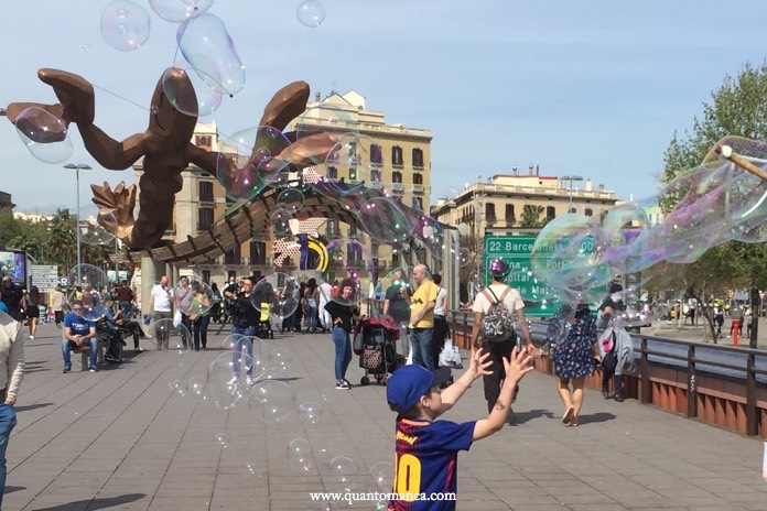 barcellona con bambini