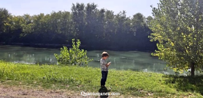 escursione in bici con bambini