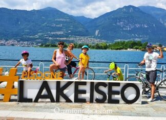 In bici con i bambini: ciclopedonale Vello-Toline, Lago di Iseo ciclabile lago iseo