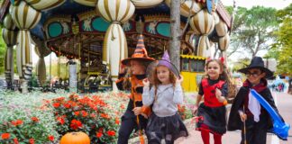 Gardaland Magic Halloween: tutto quello che c’è da sapere bambini vestiti per halloween al parco gardaland