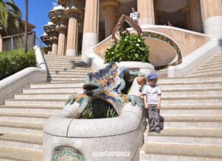 Parc Güell, il parco più bello di Barcellona barcellona con bambini