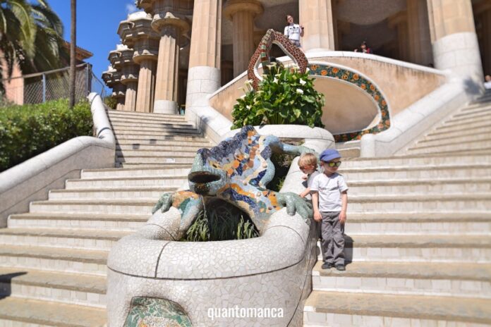 barcellona con bambini