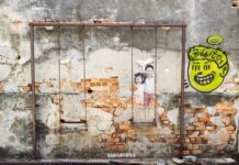 George Town, Penang: la perla multiculturale del Nord Malesia che non ti aspetti murales di due bambini su un' altalena a george town penang malesia