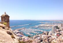 Alicante: guida completa per visitare la città tra storia, mare e vita all’aperto vista panoramica di alicante dal castello di santa barbara