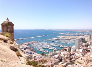 Alicante: guida completa per visitare la città tra storia, mare e vita all’aperto vista panoramica di alicante dal castello di santa barbara
