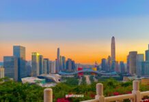 Shenzhen: perché fermarsi una settimana nella città più futuristica della Cina Skyline futuristico di Shenzhen nel distretto di Futian