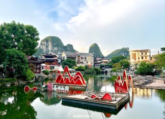 Yangshuo: cosa vedere e fare tra fiume Yulong e montagne carsiche Yangshuo con le iconiche colline carsiche nel verde della provincia del Guangxi.