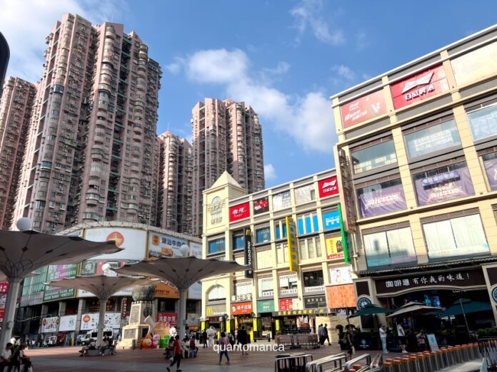 guanzhou Canton strada pedonale di guangzhou