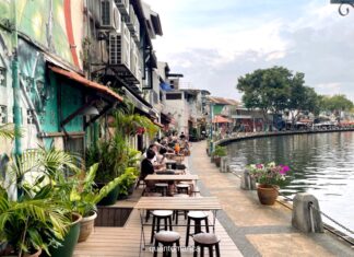 Cosa vedere a Malacca: guida completa alla città multiculturale della Malesia Case colorate e murales lungo il fiume Malacca