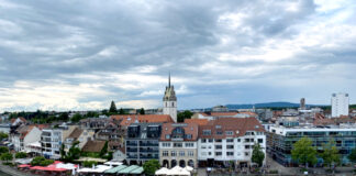 Friedrichshafen: cosa vedere sulla sponda tedesca del Lago di Costanza vista panoramica di fiedrichshafen