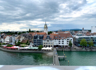 Friedrichshafen: cosa vedere sulla sponda tedesca del Lago di Costanza vista panoramica di fiedrichshafen