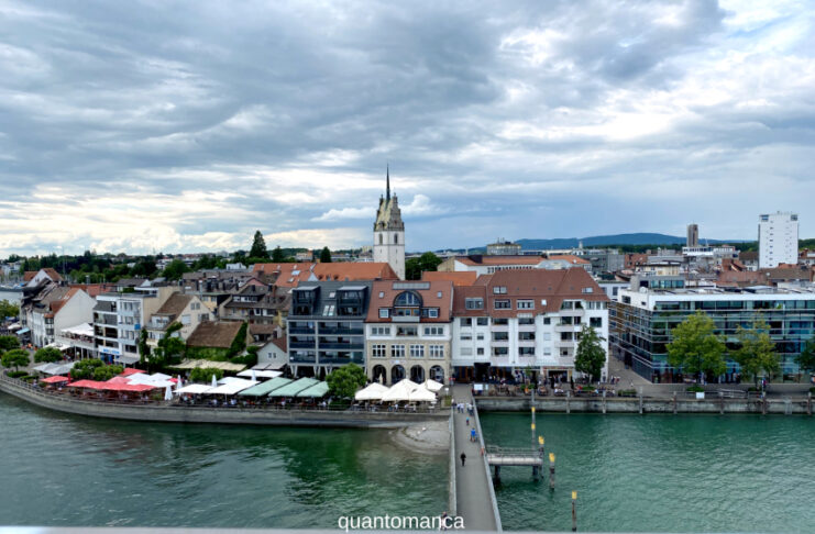 Friedrichshafen: cosa vedere sulla sponda tedesca del Lago di Costanza vista panoramica di fiedrichshafen