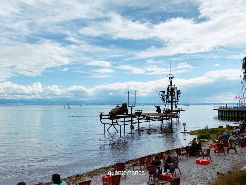 lungolago di Friedrichshafen sul lago di costanza