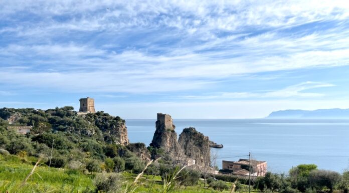 Sicilia occidentale in 3 giorni: itinerario da Trapani con base a Castellammare del Golfo vista della costa mare in sicilia occidentale