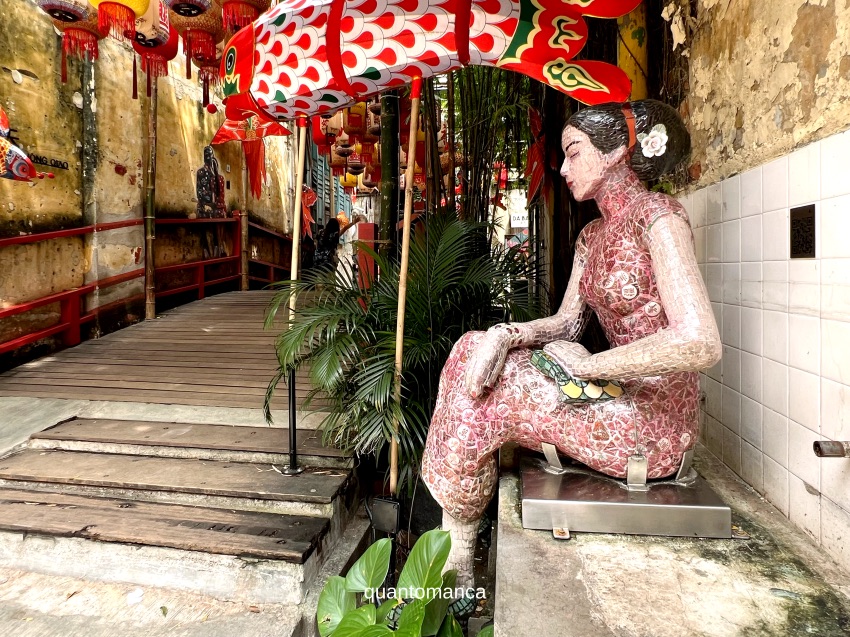 ingresso del vicolo Kwai Chai Hong a kuala lumpur