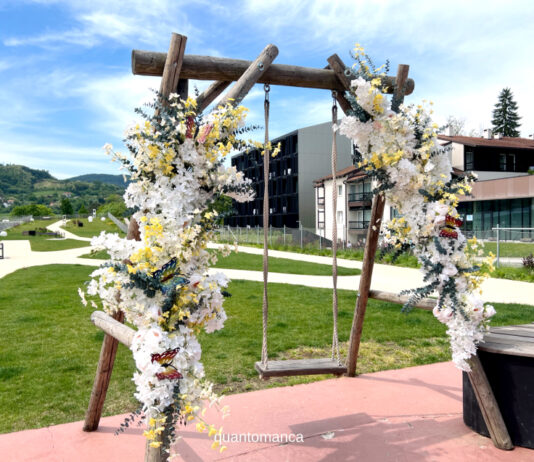 Siamo stati alle Terme Tuhelj in Croazia: tutto quello che devi sapere sulle terme e sull’Hotel Well vista delle terme tuhelj in croazia e sullo sfondo hotel well family