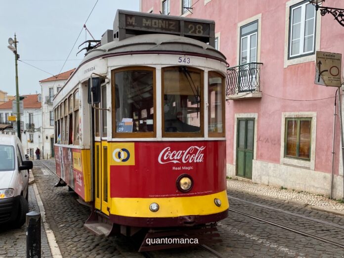 tram 28 lisbona l' iconico tram 28 di lisbona