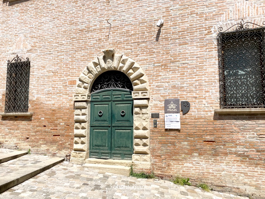 ingresso del museo musas di Santarcangelo di Romagna